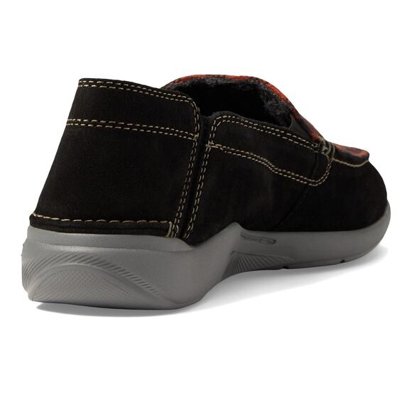 NWT Clarks mens Gorwin Step Loafer, Black Suede, 8 US - Picture 2 of 7